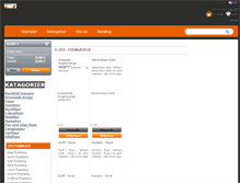 Tablet Screenshot of flueshop.presta.dk